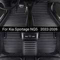 Alfombrillas personalizadas para Kia Sportage NQ5 2022 2023 2024 2025 2026 Accesorios para automóviles Almohadillas Alfombras de cuero para pies de coche