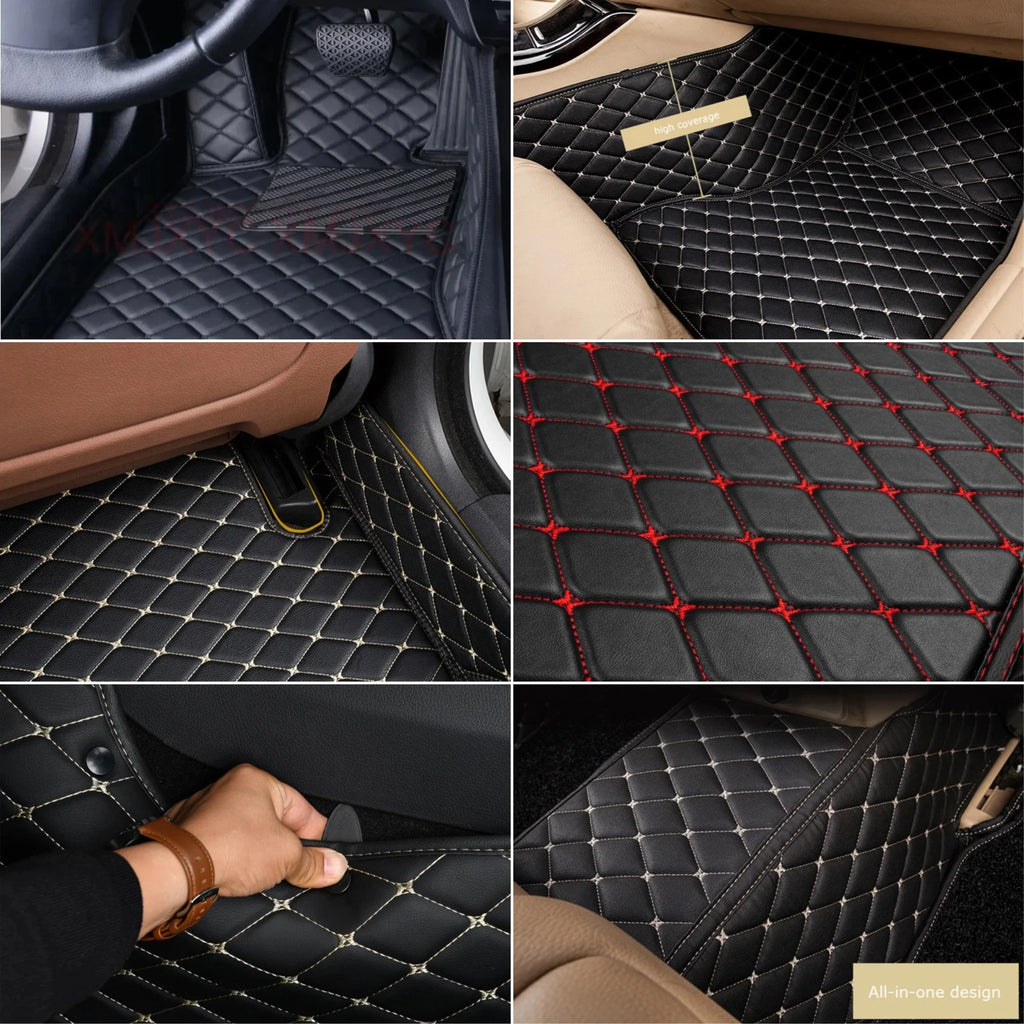 Alfombrillas personalizadas para Kia Sportage NQ5 2022 2023 2024 2025 2026 Accesorios para automóviles Almohadillas Alfombras de cuero para pies de coche