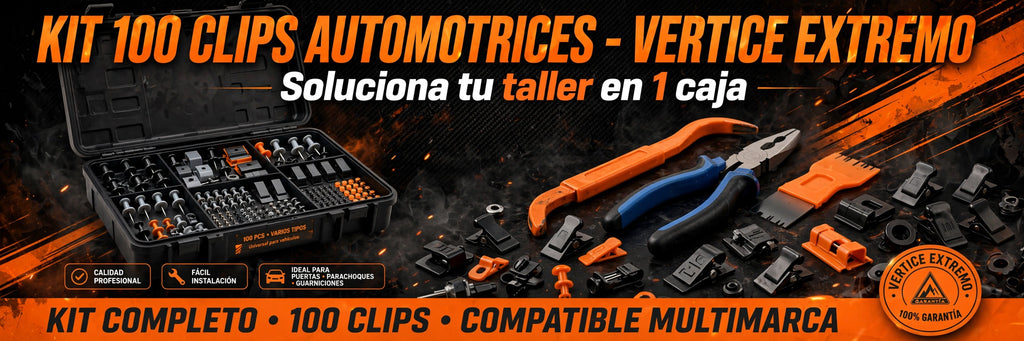 Kit Clips Plásticos Universales Vehículo