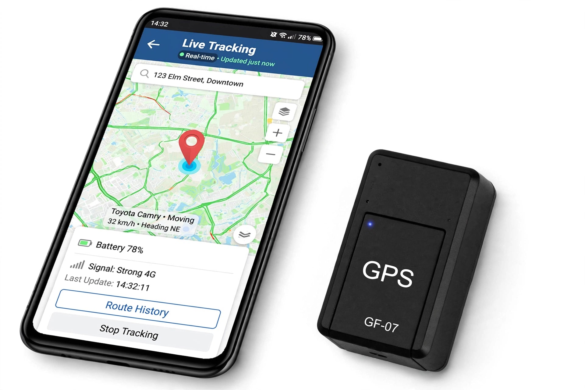 GPS Mini Localizador para Vehículos